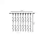 Scharnberger+Hasenbein LED-Lichtervorhang 58529 Scharnberger+Hasenbein LED-Lichtervorhang 58529