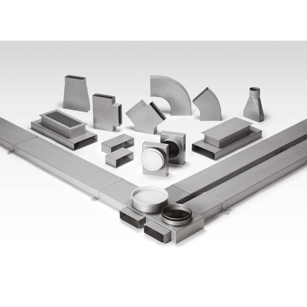 Helios Ventilatoren Flachkanal Endstück FK-EV 150/125