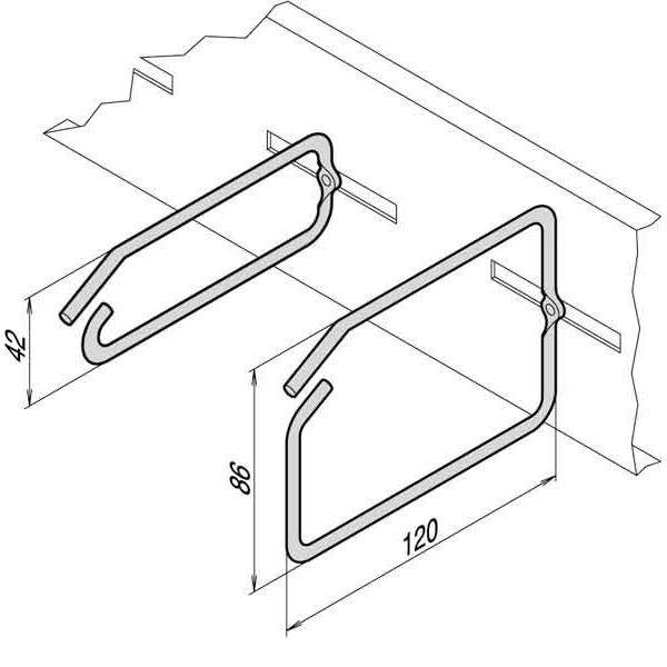 Schroff Kabelöse 20118530