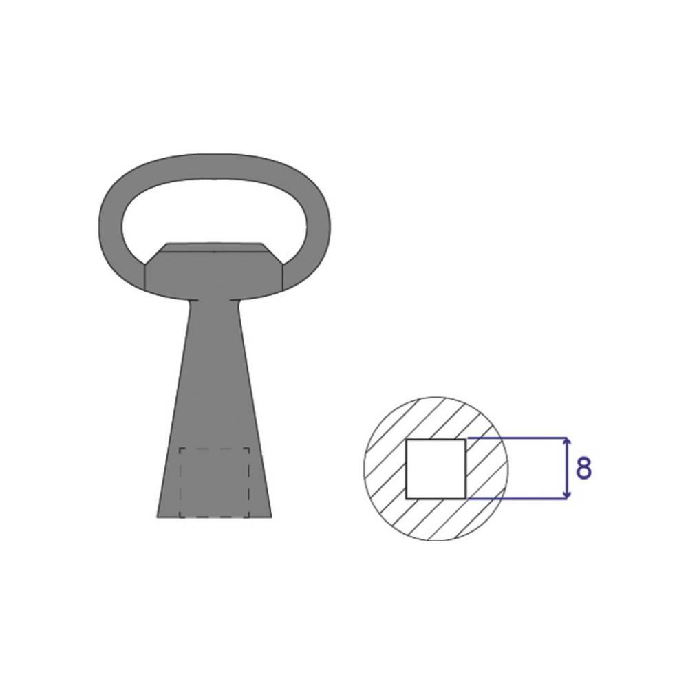 Schroff Schlüssel 60114365