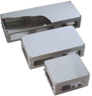 Rose System Gehäuse Aluminium 00012360110