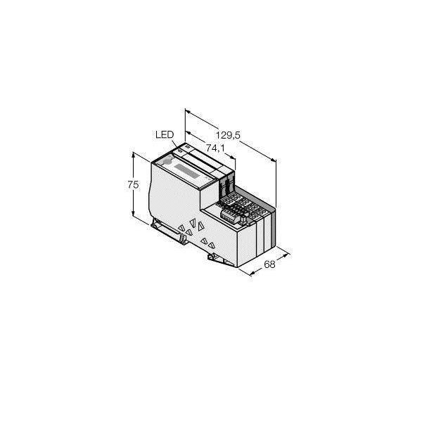 Turck Economy-Set TI-BL20-E-DN-S-4