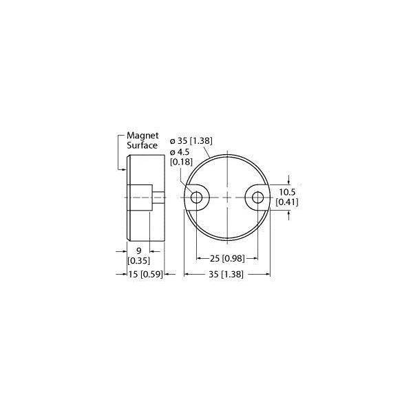 Turck Codierter Magnet SI-MAG3MM