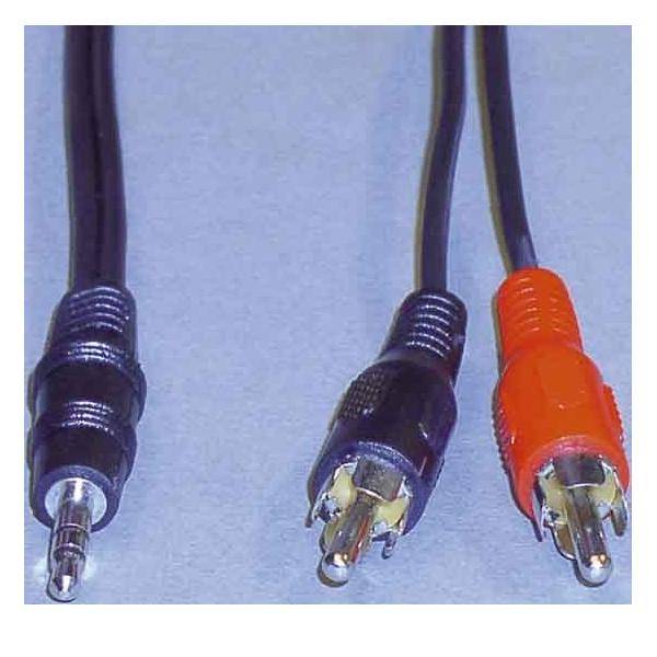 E+P Elektrik Stereo-Adapterkabel B113/5Lose