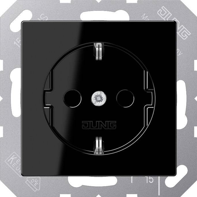 Jung SCHUKO-Steckdose A 1520 NBF SW