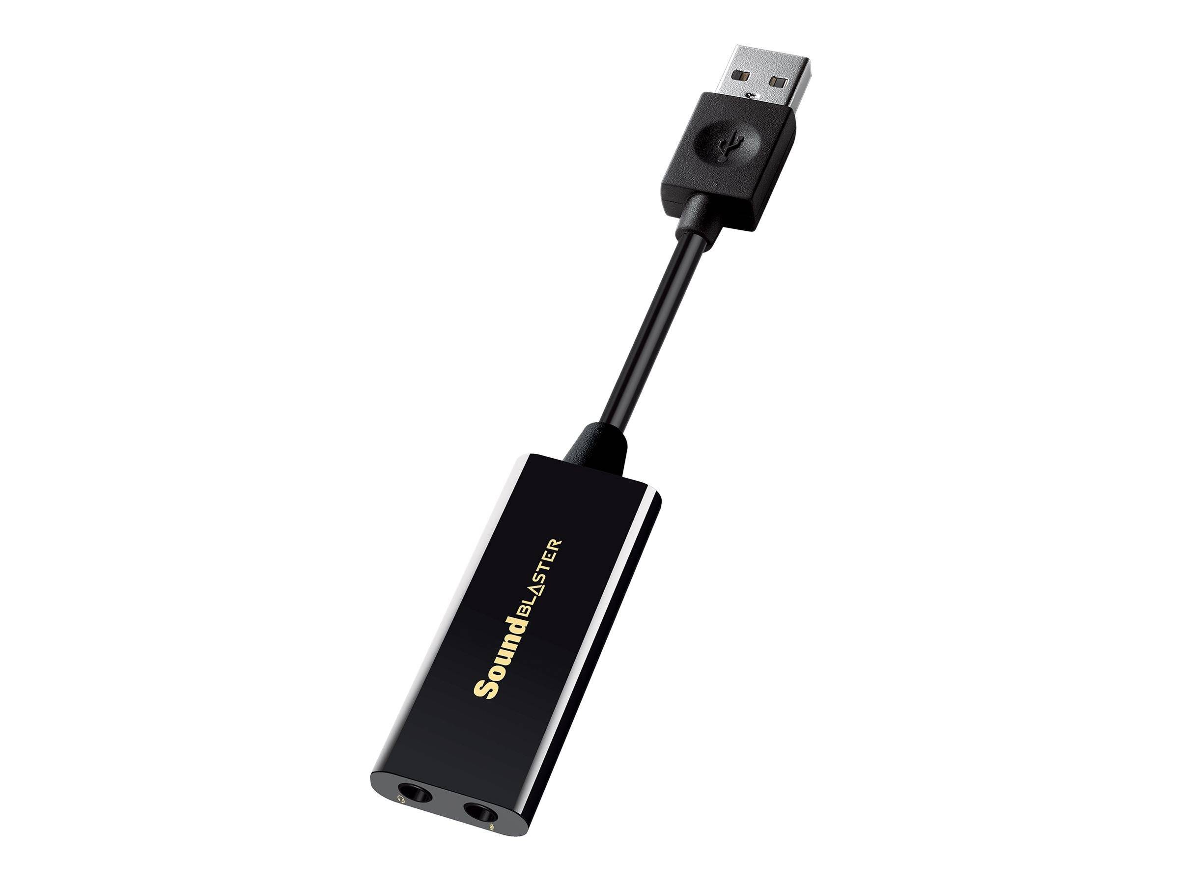 Creative Soundkarte Sound Blaster Play! 3 USB extern Multimedia-Technik Soundkarten