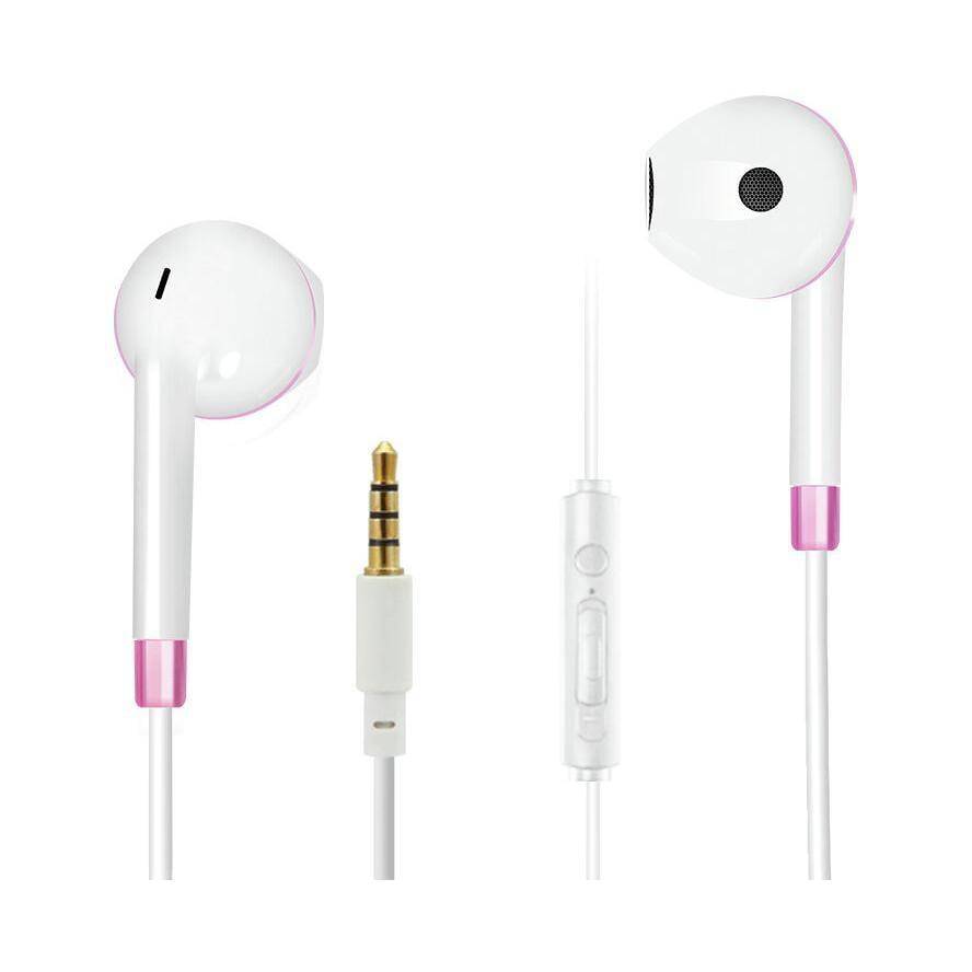 2GO In-Ear Stereo-Headset Comfort - weiß/rosé Eingabe / Ausgabe Kopfhörer & Headsets