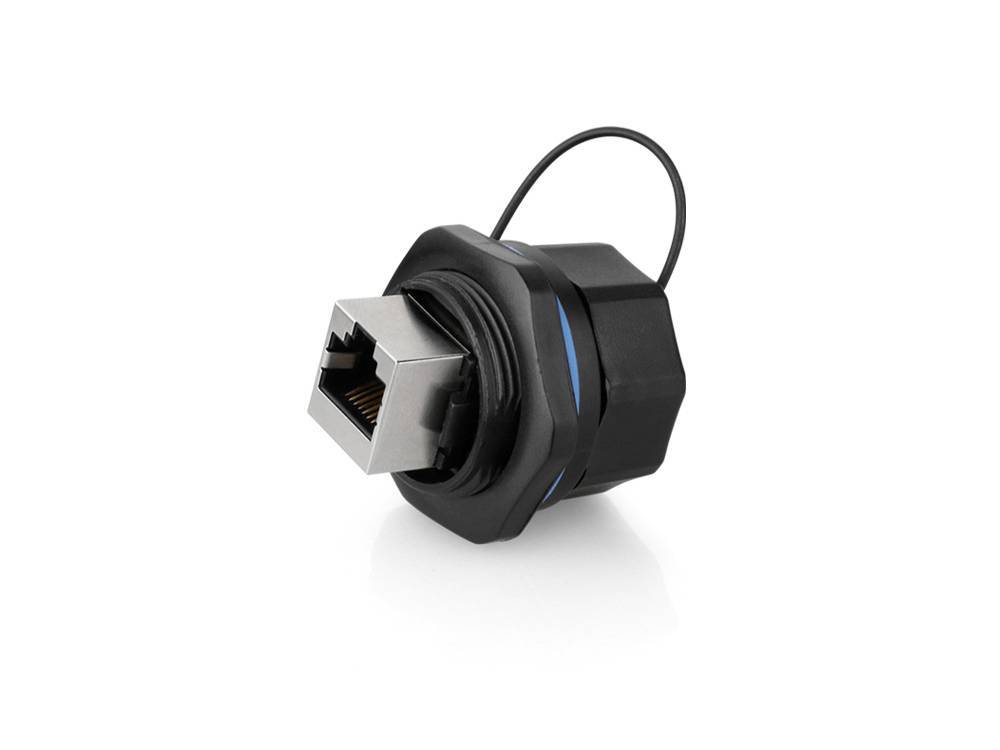 Good Connections Industrie-Kupplung S6 - RJ45 Multimedia-Technik Adapter