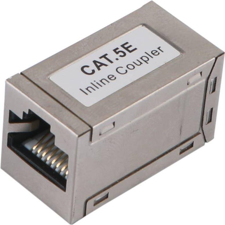 Equip Inline-Koppler Cat5e RJ45 8P8C geschirmt 100MHz Polybeutel Multimedia-Technik Netzwerkzubehör