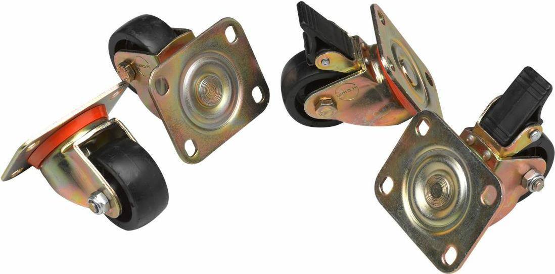 Equip 4xRollen für Serverschränke Basic/DF 75mm schwarz Multimedia-Technik 19 Zubehör
