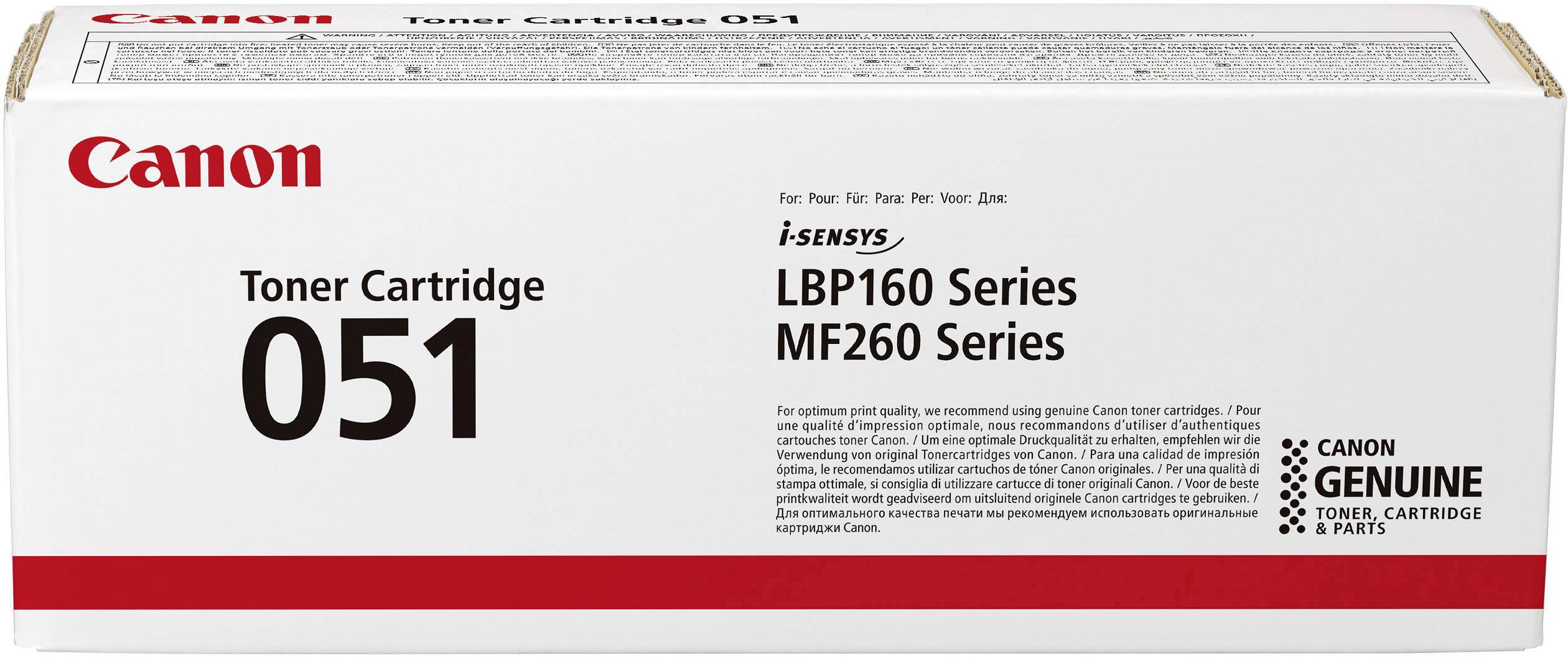 Toner Canon 051 BK black 1700 Seiten Multimedia-Technik