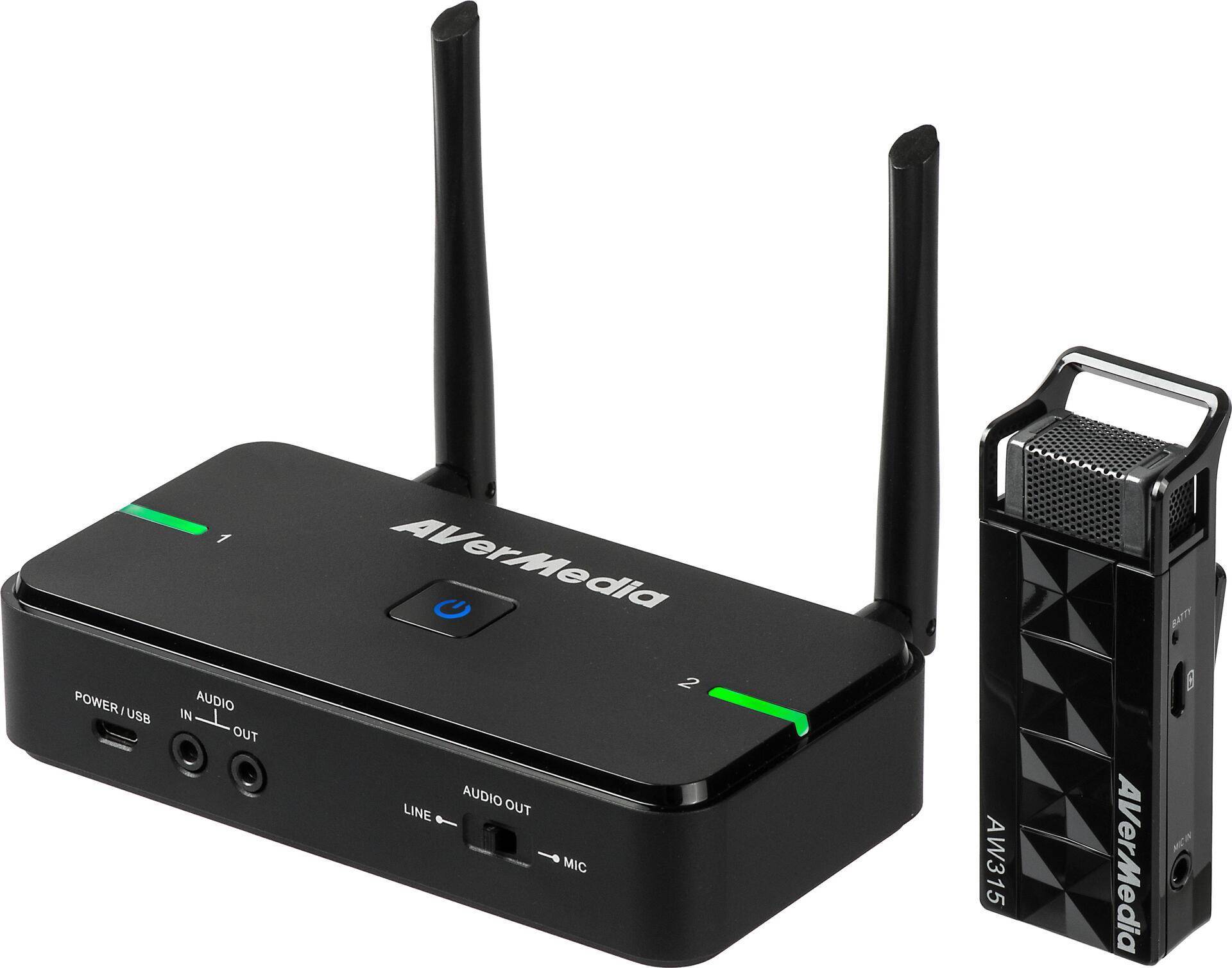 AVerMedia AVerMic Wireless Teacher Microphone (AW315-S) Multimedia-Technik Mikrofone