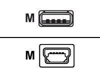 Equip Kabel USB-A2.0->Mini-B St/St 1.80m schwarz Polybeutel Multimedia-Technik USB-Kabel