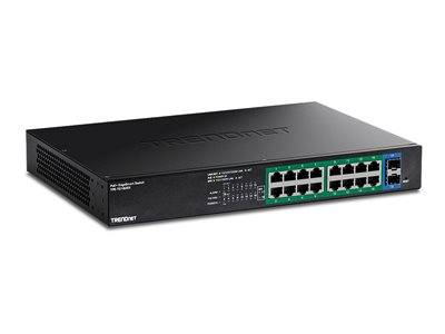 TRENDnet 18-Port Gigabit EdgeSmart PoE+ Switch Multimedia-Technik Switche
