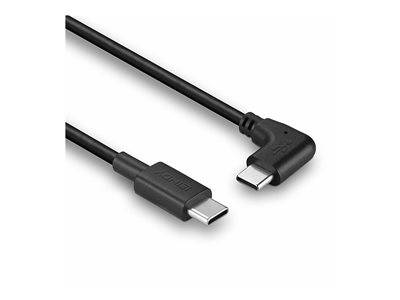 LINDY USB 2.0 Typ C Kabel, 90° gewinkelt 1m Multimedia-Technik USB-Kabel