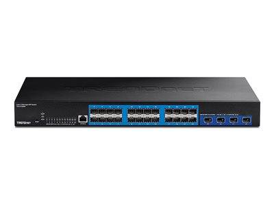 TRENDnet 28-Port Layer 2 Managed SFP Switch with 10G SFP+ Multimedia-Technik Switche