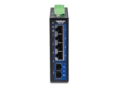 TRENDnet 5-Port Hardened Industrial Gigabit DIN-Rail Switch Multimedia-Technik Switche