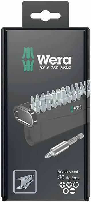 Wera Bit-Check 30 Metal 1 SB Multimedia-Technik Werkzeug