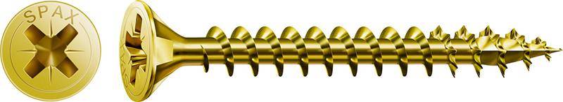 SPAX SeKo Kreuzs.Z 4,5x 45 Yellox HP