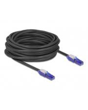Delock RJ45 Netzwerkkabel Cat.6 UTP mit 180° winkelbaren Steckern schwarz 10 CAT 6 Schwarz