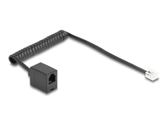 Delock - Telefonverlängerungskabel - RJ-11 (W)