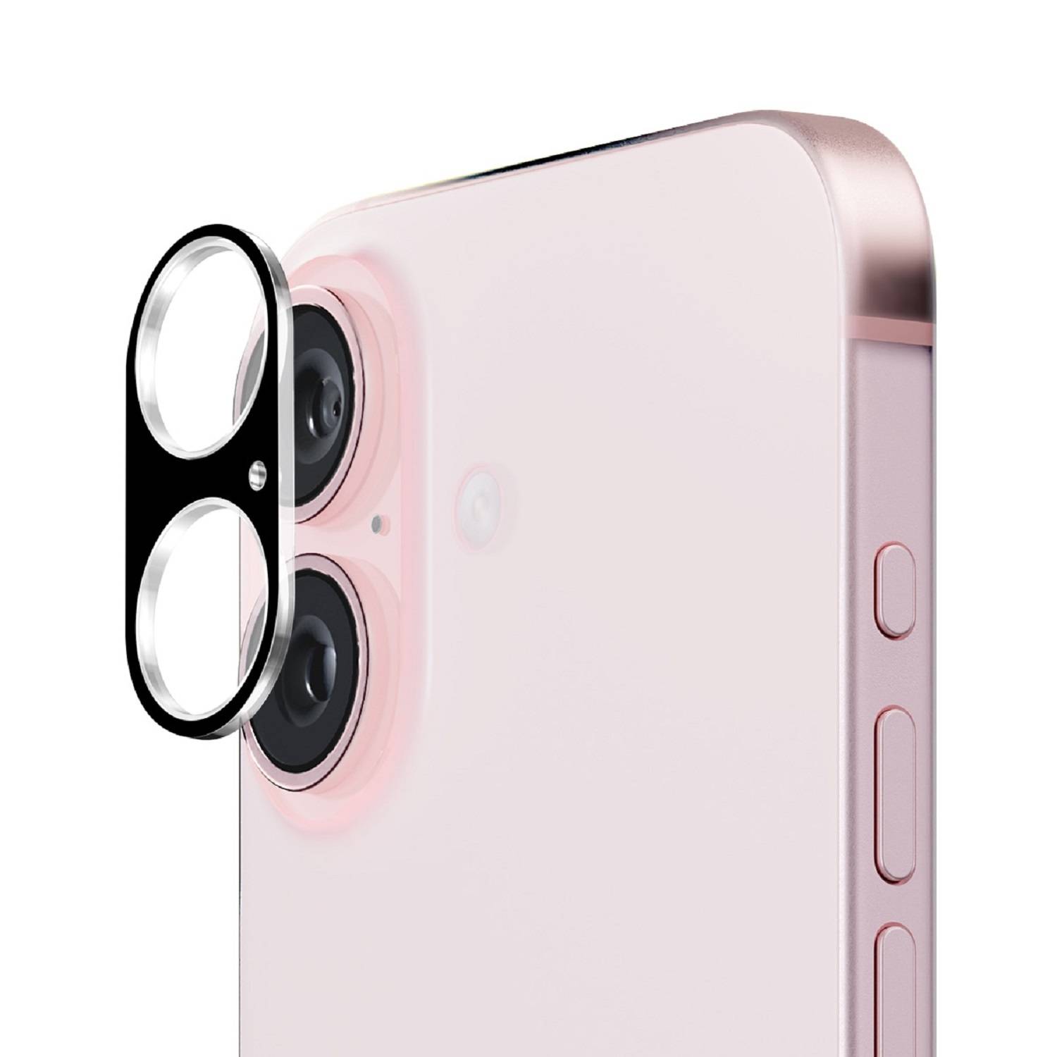 2x 9H Panzerglas für iPhone 16 Plus 3D KLAR Kameraglas echtes Tempered 9H Glass Panzerfolie Schutzglas Schutzfolie Screen-Protector