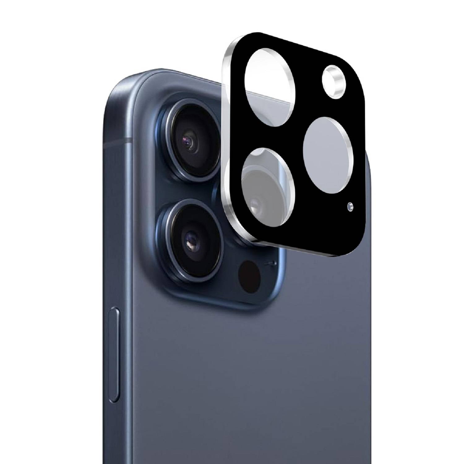 2x 9H Panzerglas für iPhone 16 Pro 3D KLAR Kameraglas echtes Tempered 9H Glass Panzerfolie Schutzglas Schutzfolie Screen-Protector