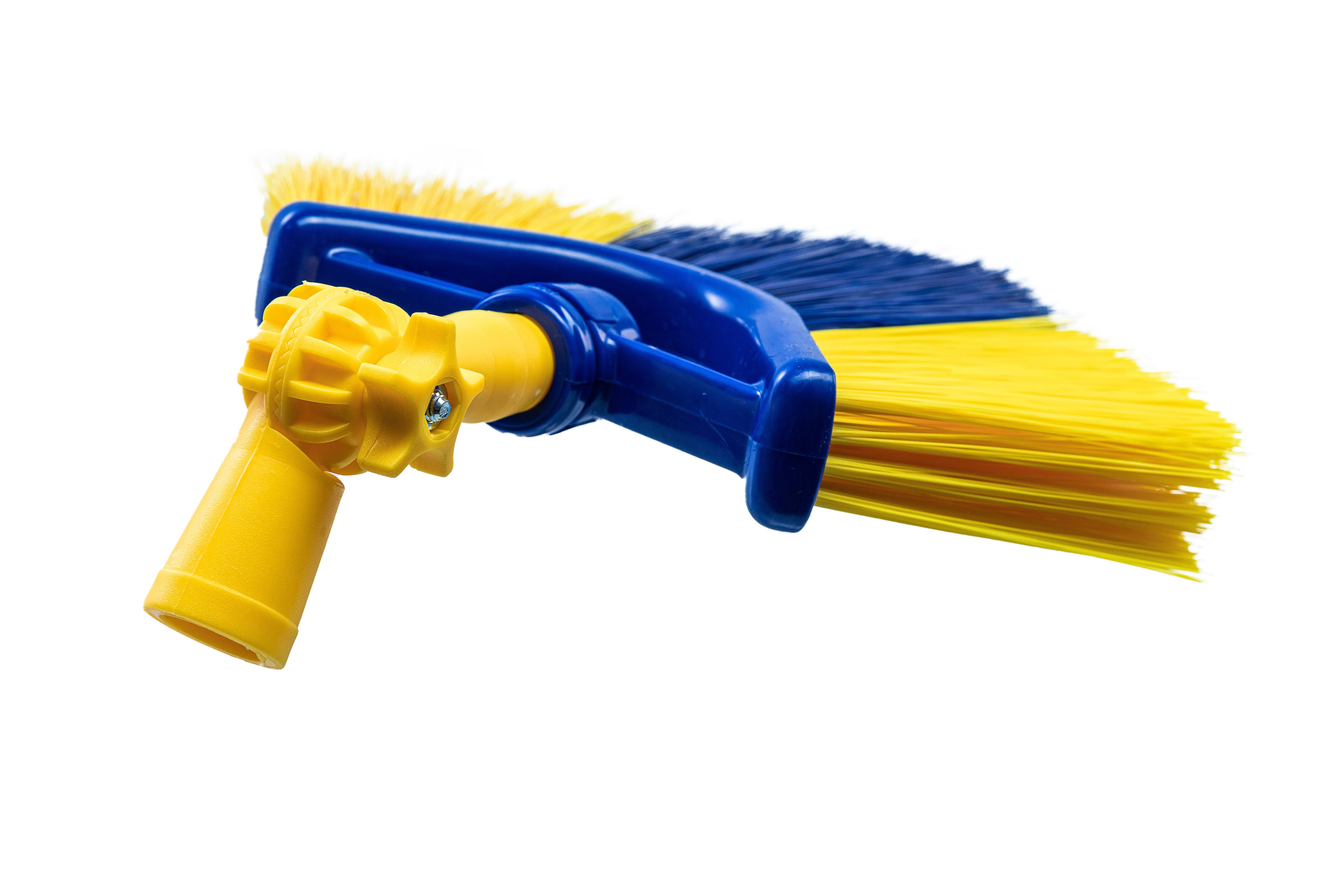 Neustanlo | Teleskop-Eckbesen | ausziehbar auf 4,0 Meter | effektives Spinnweben-Entfernen | ergonomisches Handling | robuste Verarbeitung