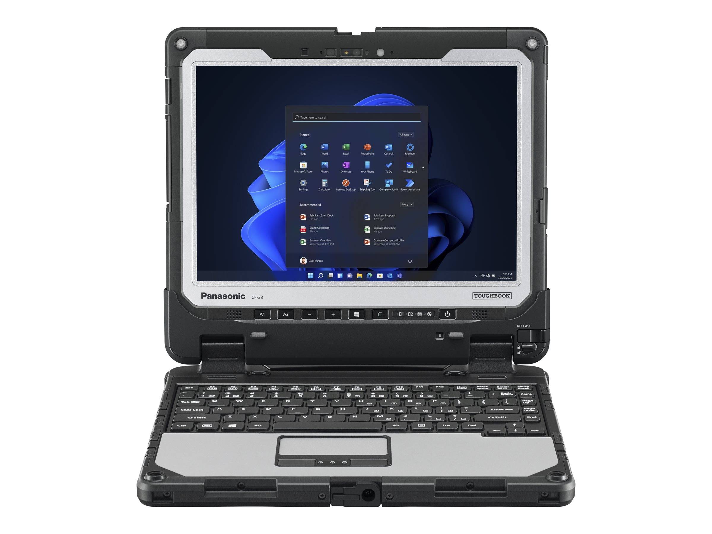 Panasonic Toughbook CF-33 - Robust - Tablet - Intel Core i5 1245U / 1.6 GHz - Wi