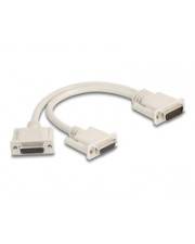 Delock Adapter Y-Kabel Splitter D-Sub HD 26 Pin Stecker zu 2 x Buchse mit 26-polig