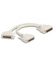 Delock Adapter Y-Kabel Splitter D-Sub HD 44 Pin Stecker zu 2 x Buchse mit 44-polig
