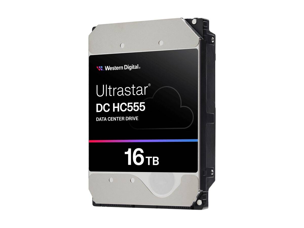 WD Ultrastar DC HC555 - Festplatte - Datencenter - 16 TB - intern - 3.5"" (8.9 cm)