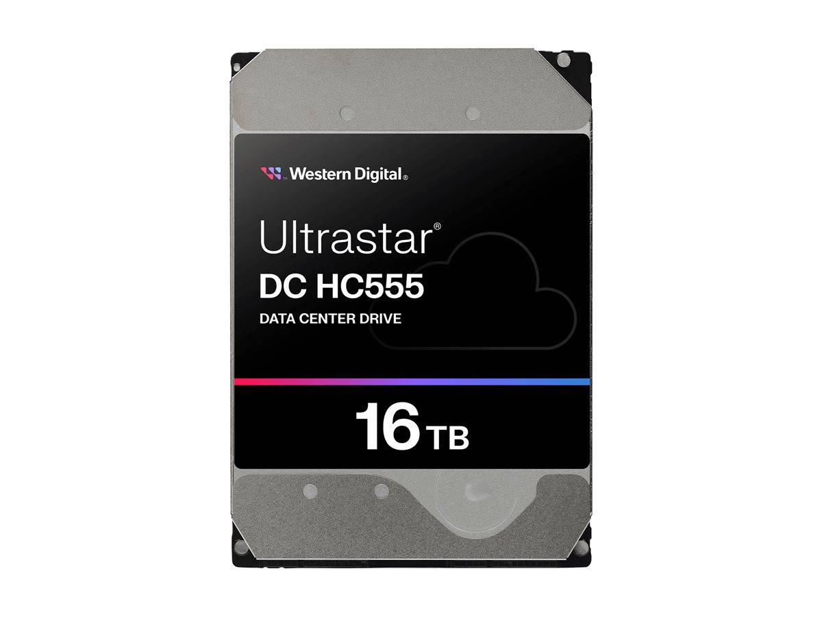 WD Ultrastar DC HC555 - Festplatte - Datencenter - 16 TB - intern - 3.5"" (8.9 cm)