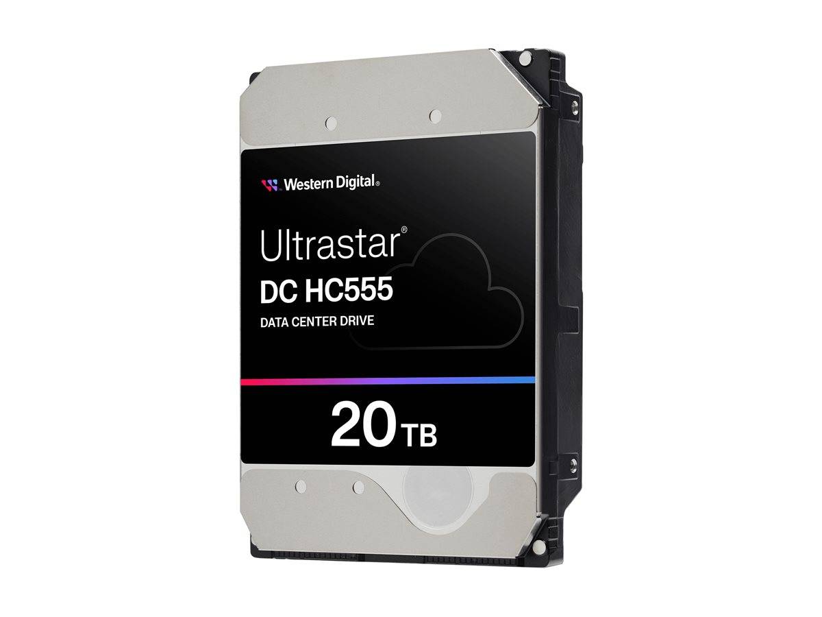 WD Ultrastar DC HC555 - Festplatte - Datencenter - 20 TB - intern - 3.5"" (8.9 cm)