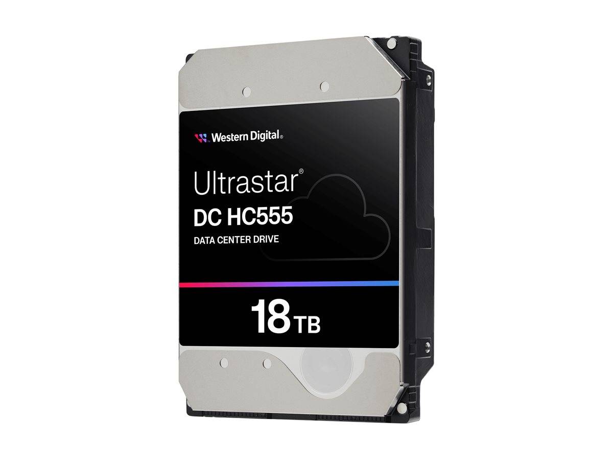 WD Ultrastar DC HC555 - Festplatte - Datencenter - 18 TB - intern - 3.5"" (8.9 cm)