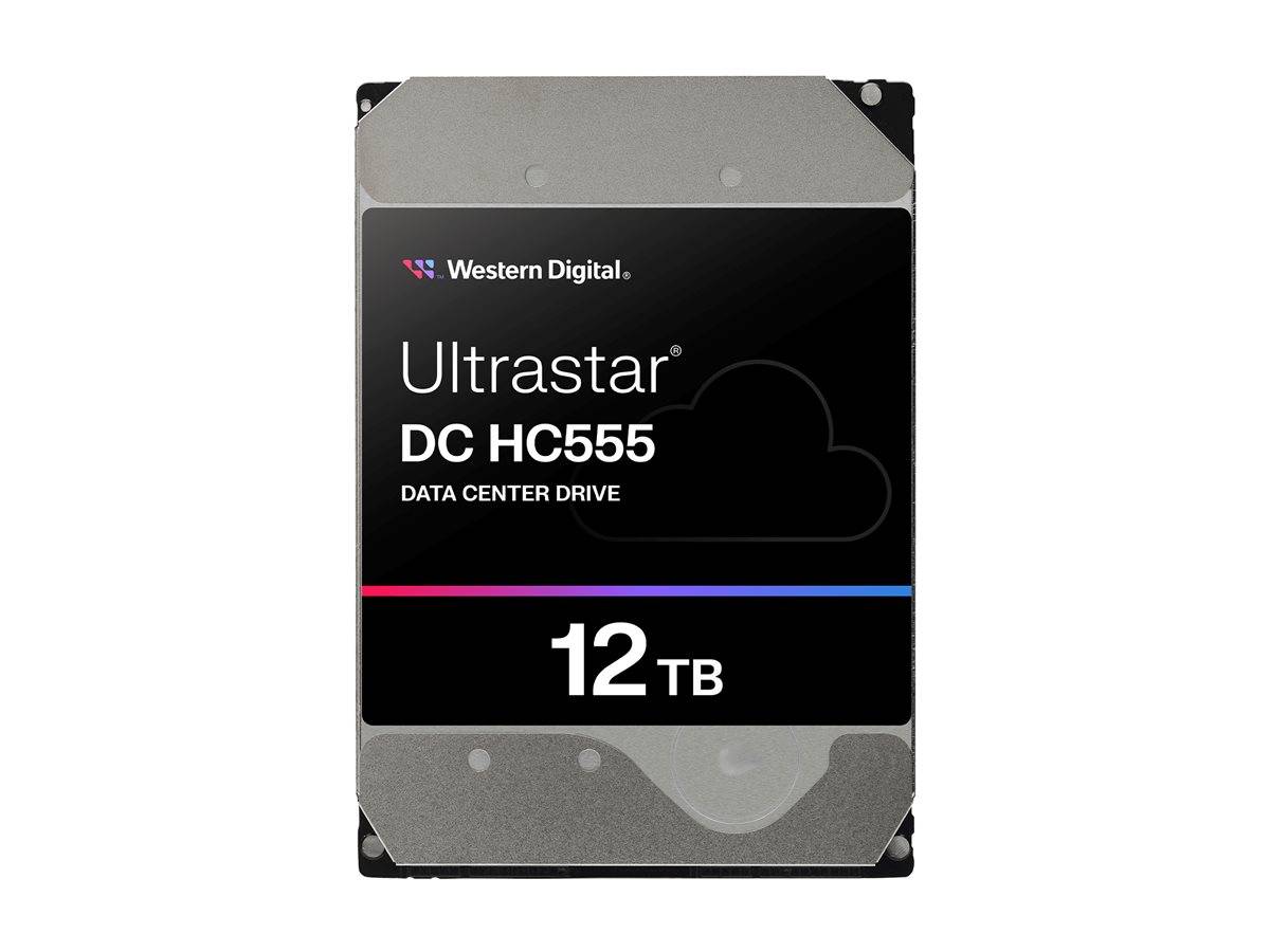WD Ultrastar DC HC555 - Festplatte - Datencenter - 12 TB - intern - 3.5"" (8.9 cm)