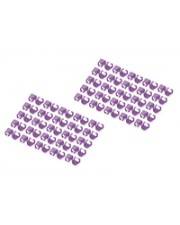 DIGITUS Kabelclips mit Farbcodierung - für Patch-Kabel - violett, RAL 4008 (Packung mit 100)