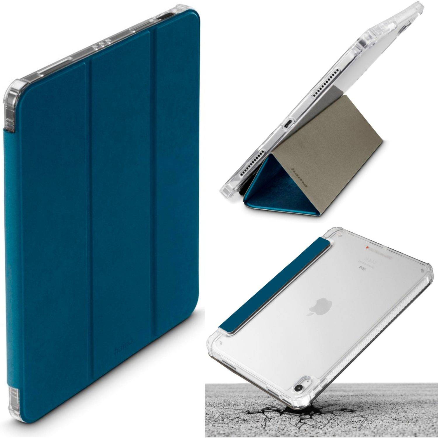 Hama D3O Rugged Case Schutzhülle Stoßfest Tasche für Apple iPad Pro 11 2025 2024