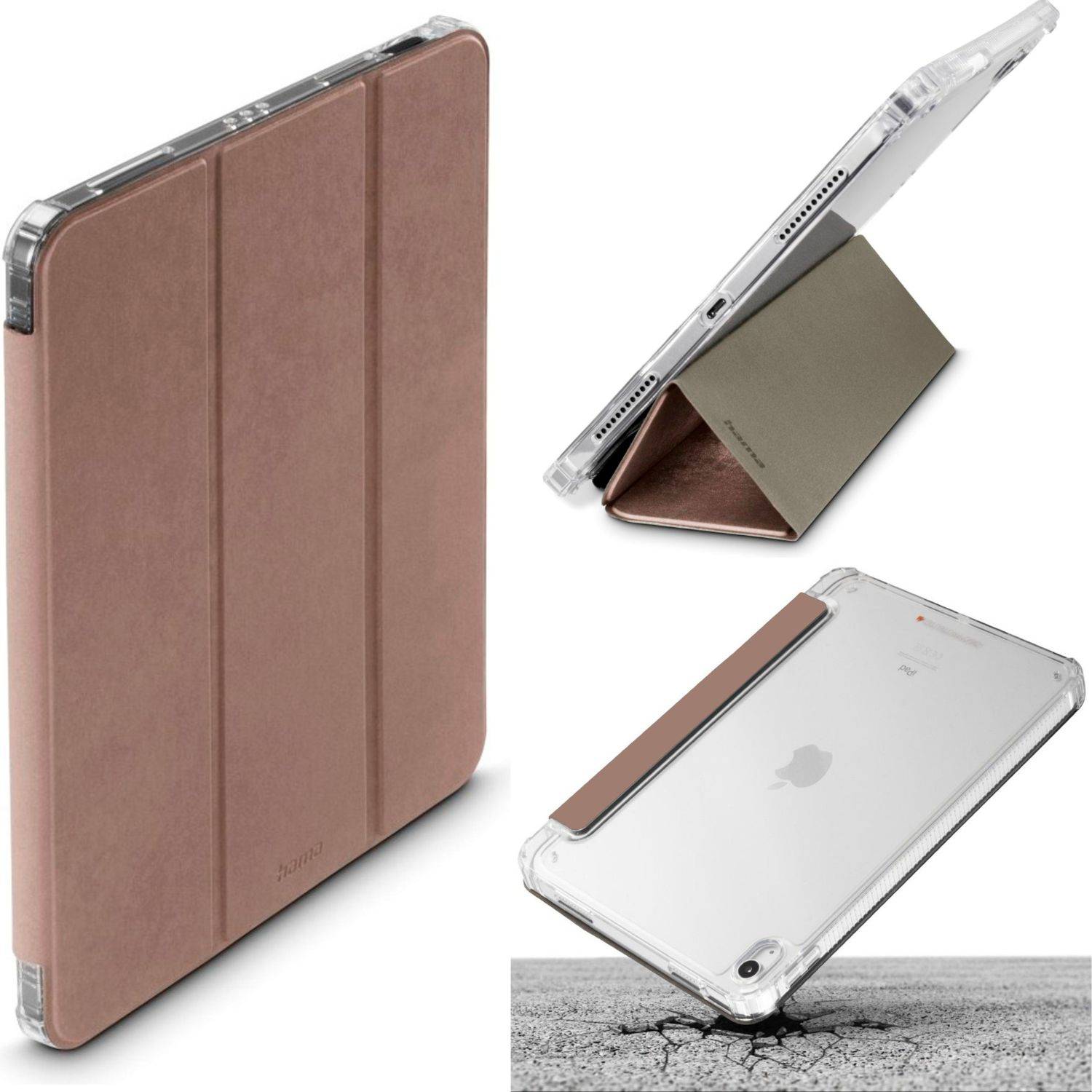 Hama D3O Rugged Case Schutzhülle Stoßfest Tasche für Apple iPad Pro 11 2025 2024