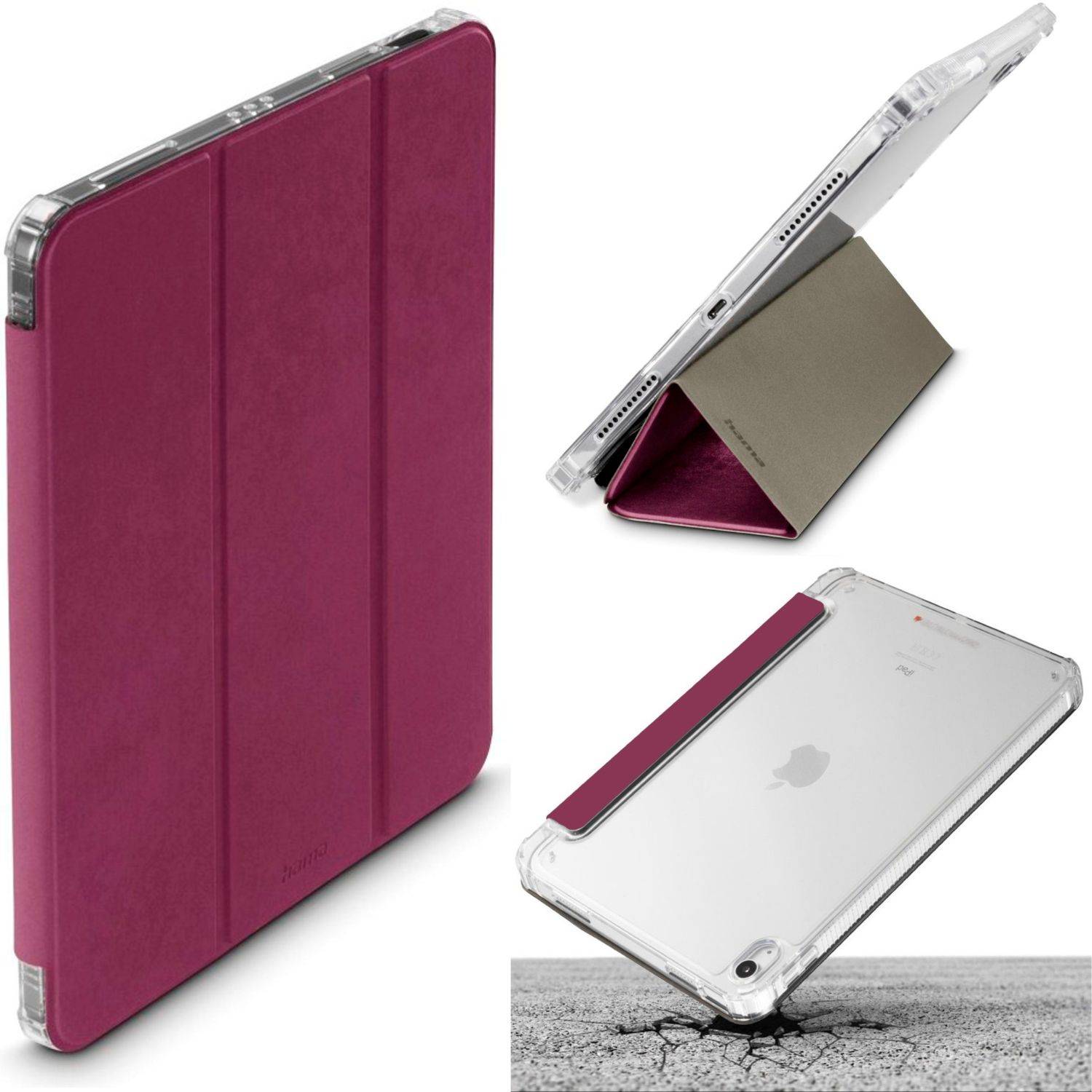 Hama D3O Rugged Case Schutzhülle Stoßfest Tasche für Apple iPad Pro 11 2025 2024