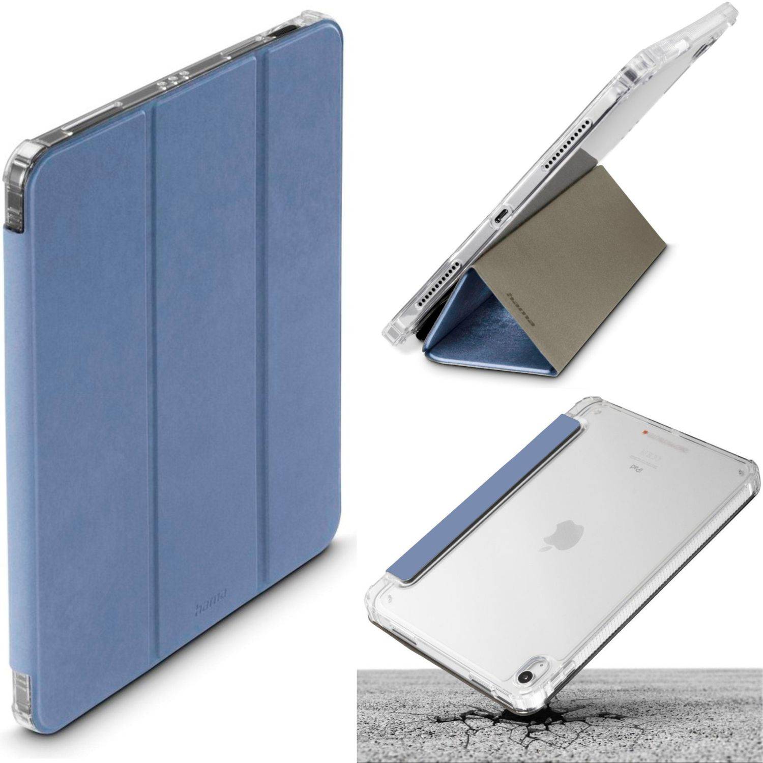 Hama D3O Rugged Case Schutzhülle Stoßfest Tasche für Apple iPad Pro 11 2025 2024
