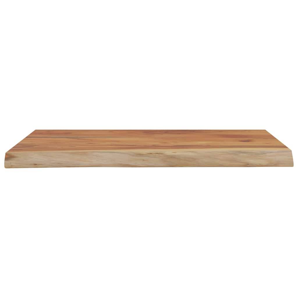 vidaXL Wandregal 50x40x3,8 cm Rechteckig Massivholz Akazie Baumkante