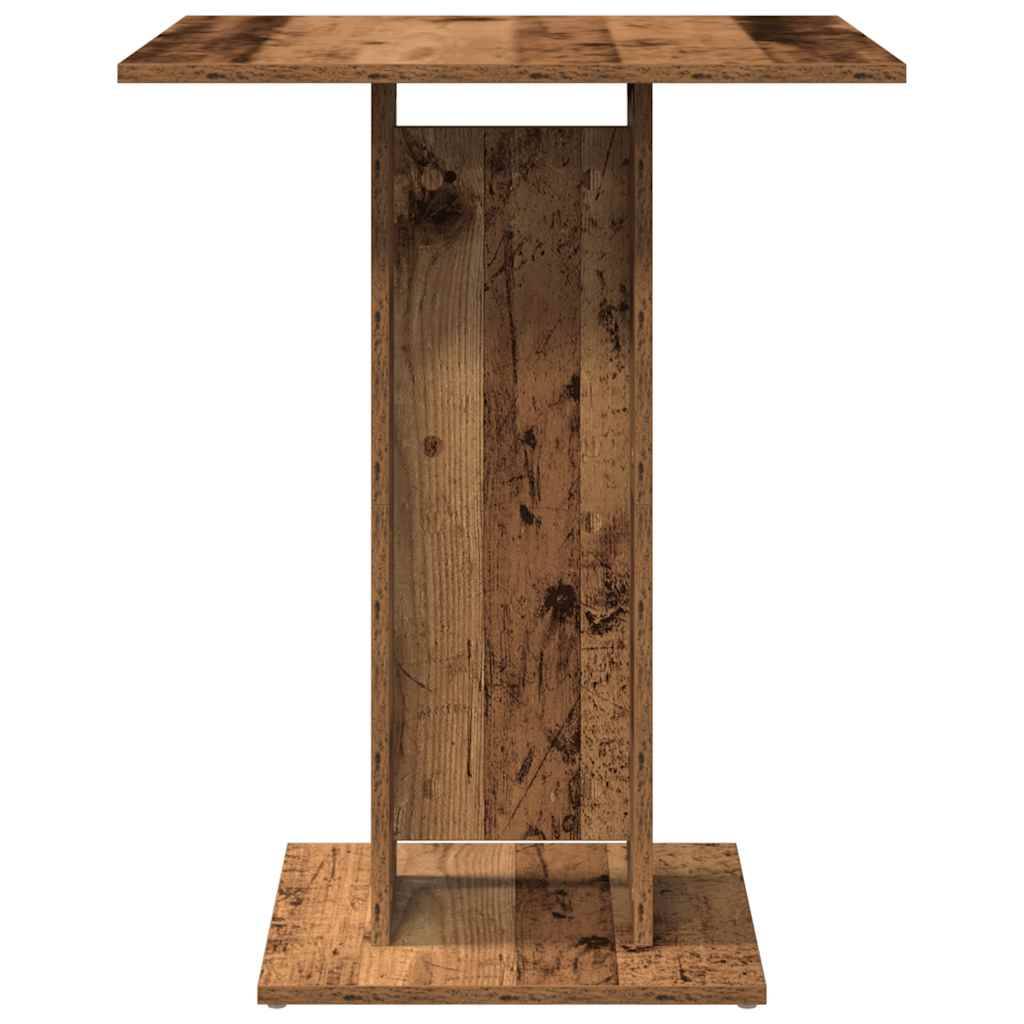 vidaXL Bistrotisch Altholz-Optik 60x60x75 cm Holzwerkstoff