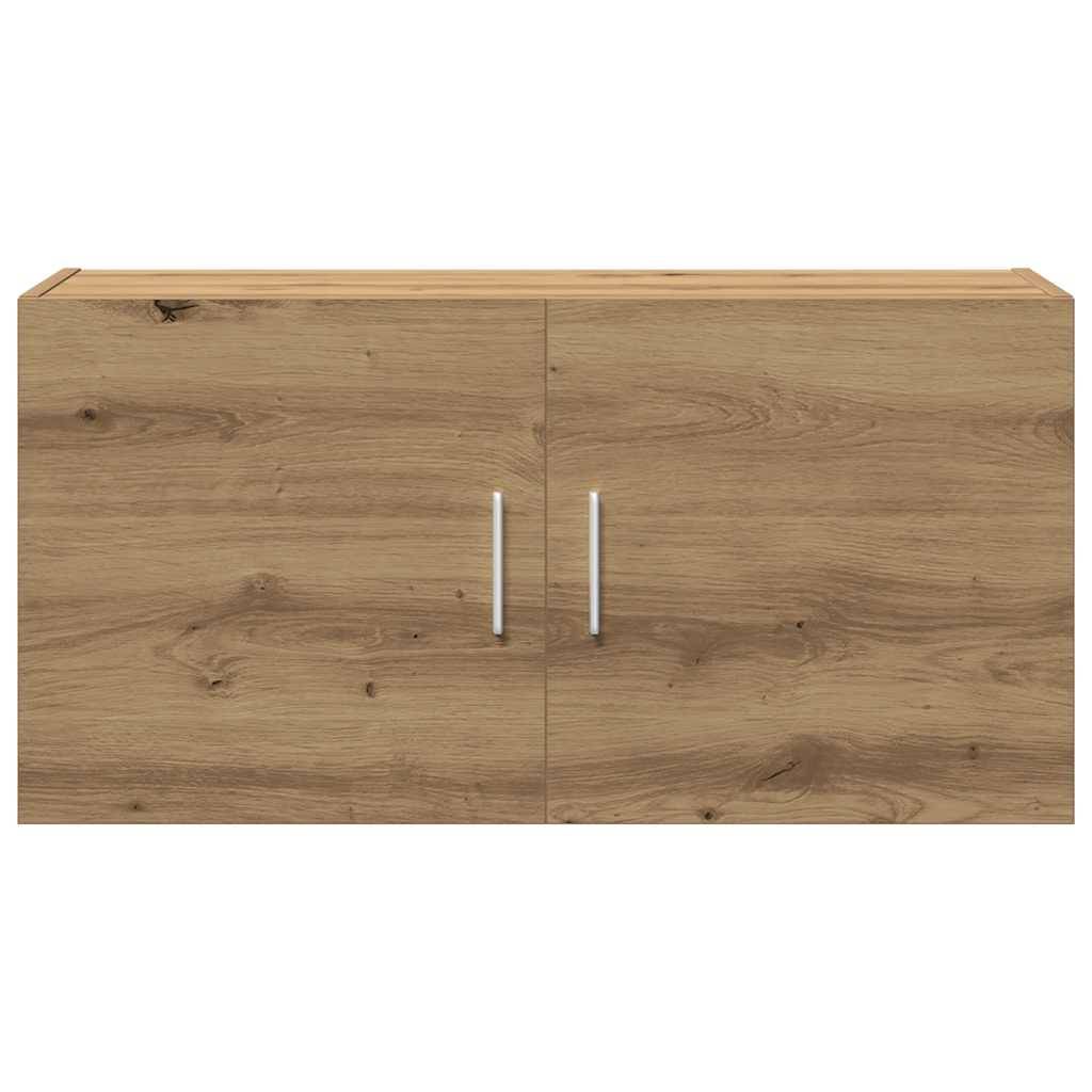 vidaXL Wandschrank Artisan-Eiche 80x39x40 cm Holzwerkstoff