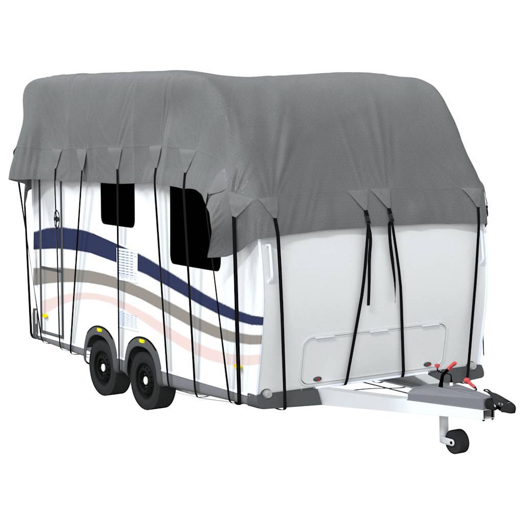 vidaXL Dachplane für Wohnwagen Grau 600x300 cm Vliesstoff