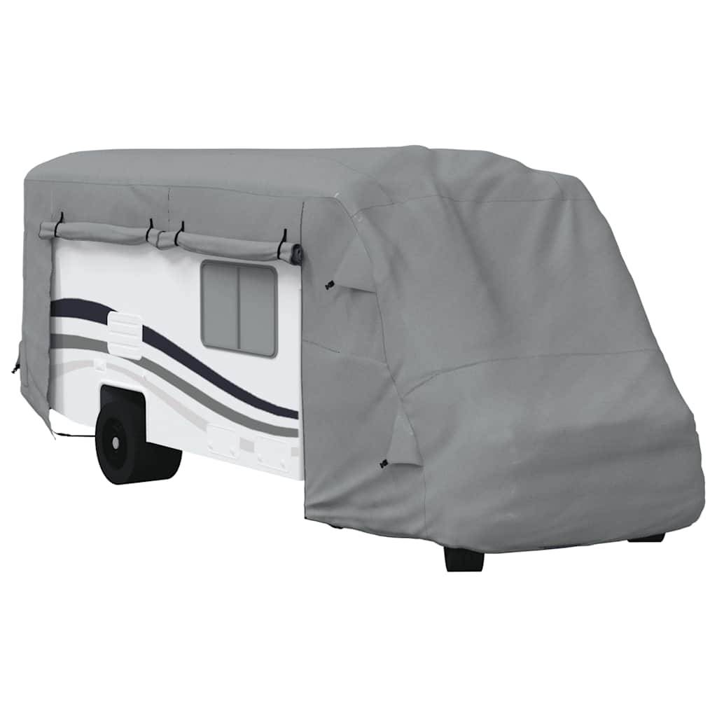 vidaXL Schutzhülle für Wohnmobil Grau 660x235x275 cm Vliesstoff