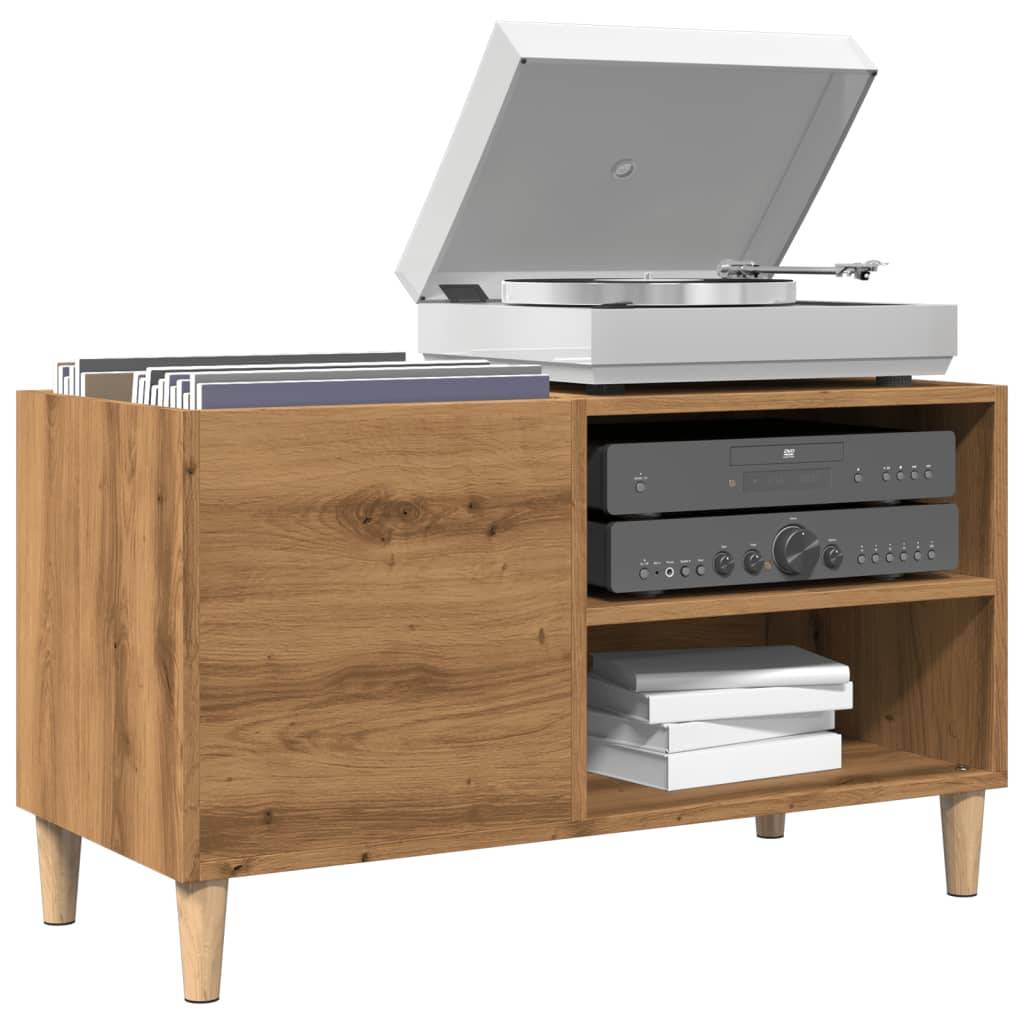 vidaXL Plattenschrank Artisan-Eiche 84,5x38x48 cm Holzwerkstoff