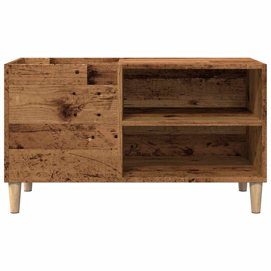 vidaXL Plattenschrank Artisan-Eiche 84,5x38x48 cm Holzwerkstoff