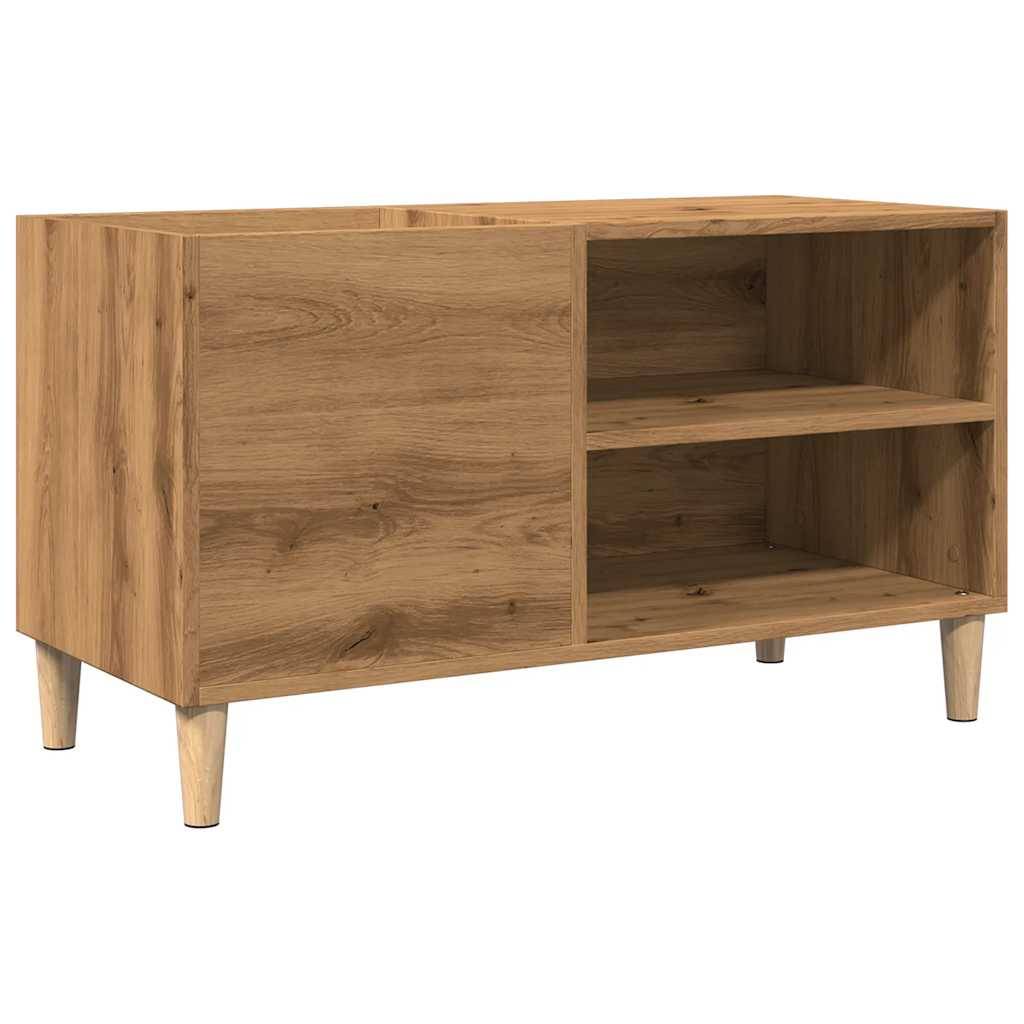 vidaXL Plattenschrank Artisan-Eiche 84,5x38x48 cm Holzwerkstoff