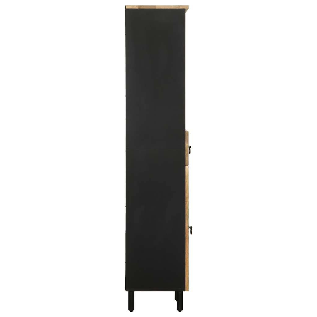 vidaXL Badschrank 38x33,5x160 cm Massivholz Mango